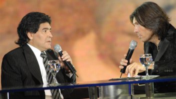 Maradona amenaza con ventilar intimidades sobre él y Tinelli