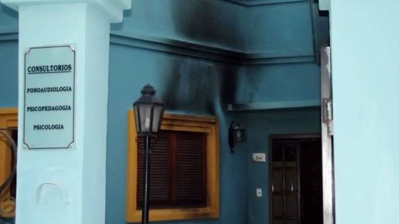 Federal: atacaron con molotov la casa del intendente Torres