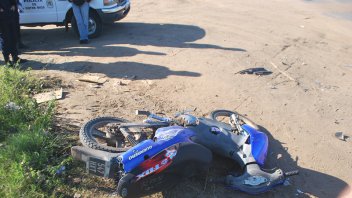 Cuatro motociclistas hospitalizados por accidentes de tránsito