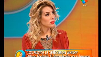 Stefy Xipolitakis reveló detalles del vuelo del escándalo que protagonizó Vicky