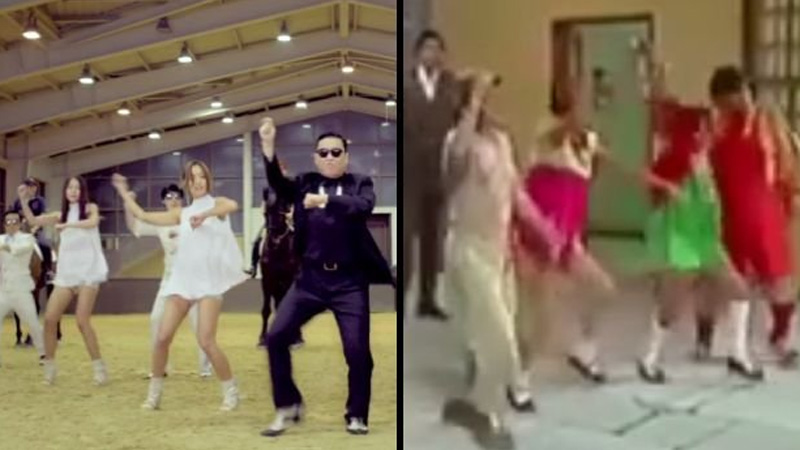El Chavo, la Chilindrina y la Popis bailan ritmo idéntico al de "Gangnam Style".