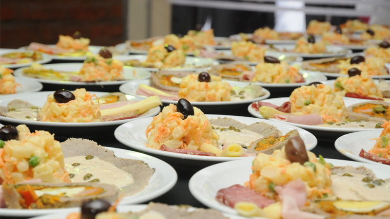 El servicio de catering no estaba listo. Foto: Ilustrativa.