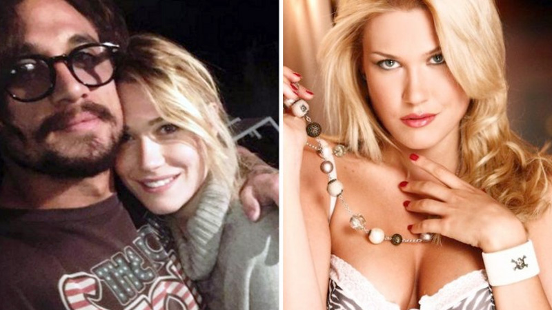 Daniel Osvaldo y Benedetta Maza.