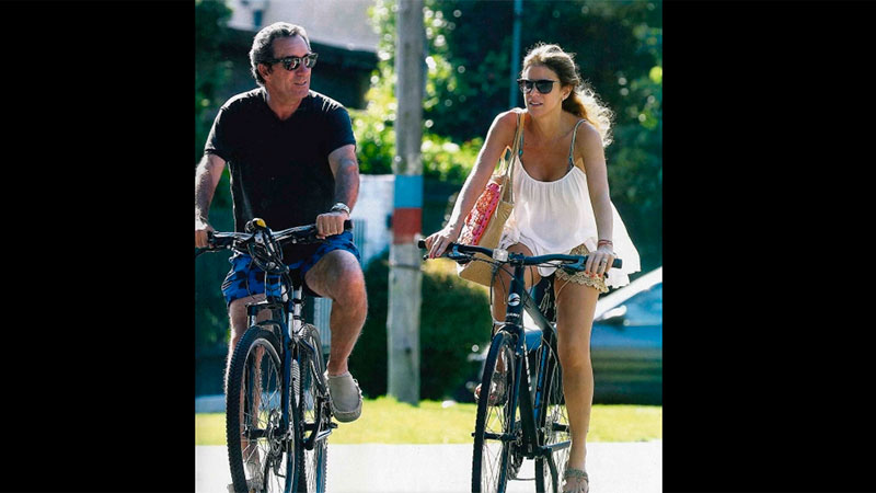 Flavia Palmiero lució su lomazo