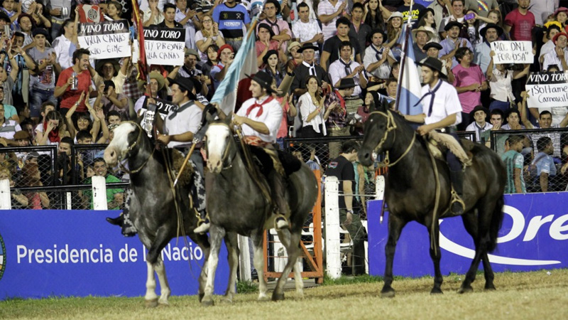 Festival Nacional de Doma y Folklore de Jes&uacute;s Mar&iacute;a (foto archivo)