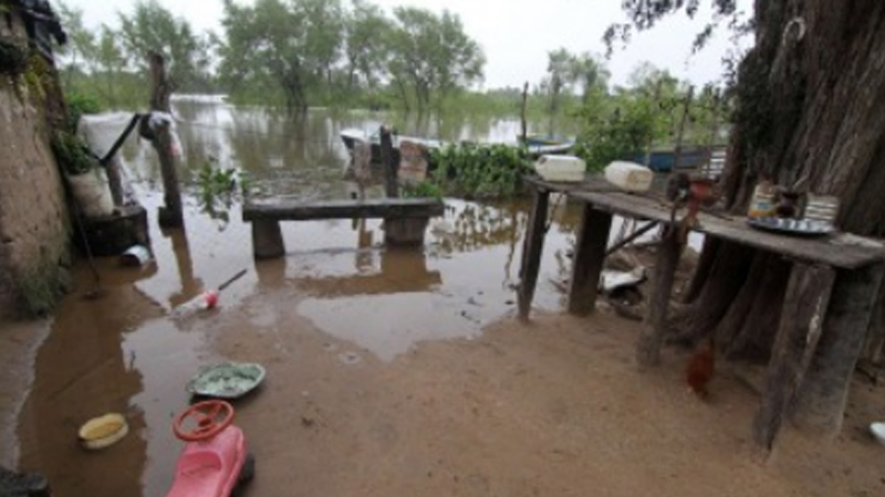 Chaco bajo agua Hay 1999 familias afectadas por inundaciones