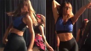Pampita incendió las redes sociales con un sensual baile