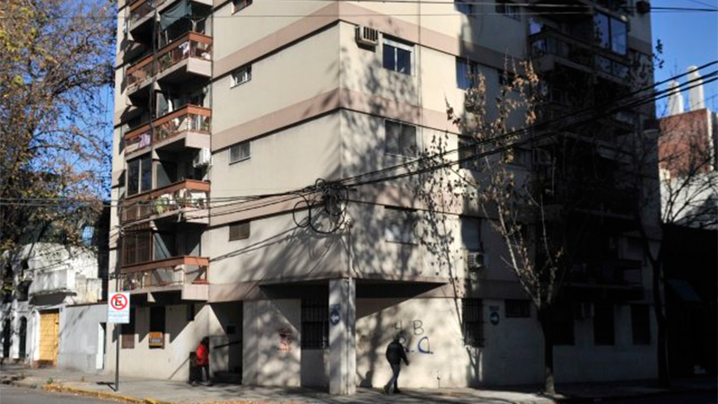 Edificio donde ocurri&oacute; la tragedia