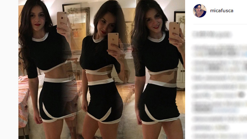 Micaela Fusco, diosa en Instagram.