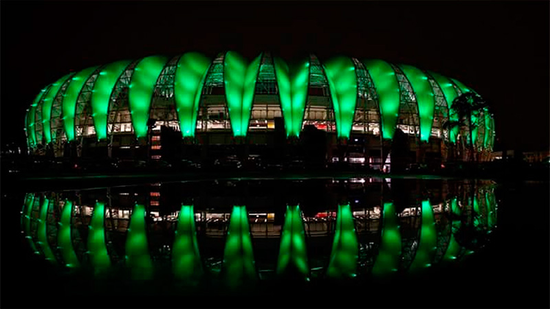 Estadio Beira R&iacute;o, Porto Alegre, Brasil