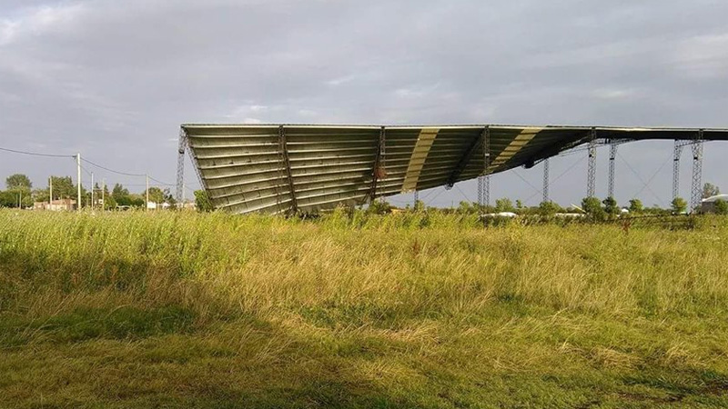 Temporal en Urdinarrain. (LaRegion24).-