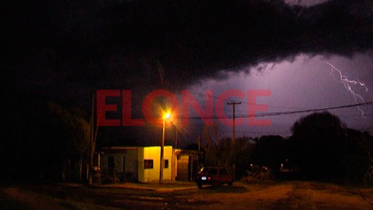 Tras la tormenta de anoche, rige alerta para una zona de Entre Ríos