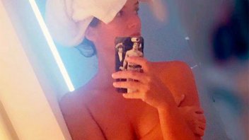 La foto de Griselda Siciliani totalmente desnuda