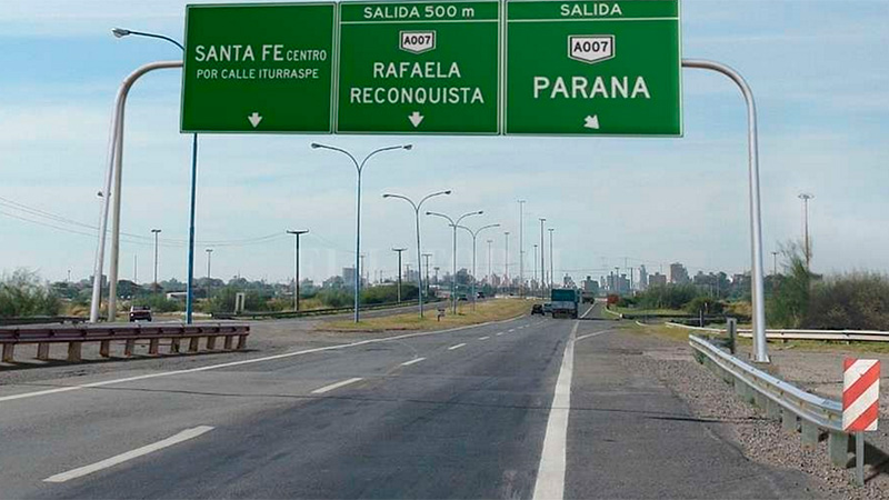 Renovarán totalmente la autopista Rosario-Santa Fe