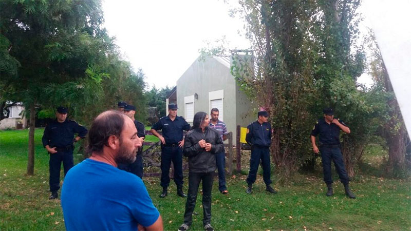 Nuevo escrache al juez que liber&oacute; a Wagner: Esta fue vez fue en Pueblo Belgrano