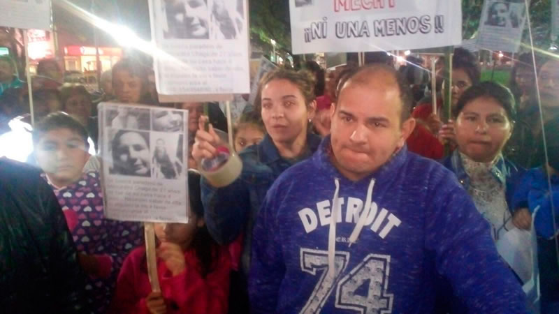 Familiares de Mercedes Chagas se manifestaron frente a la Jefatura policial