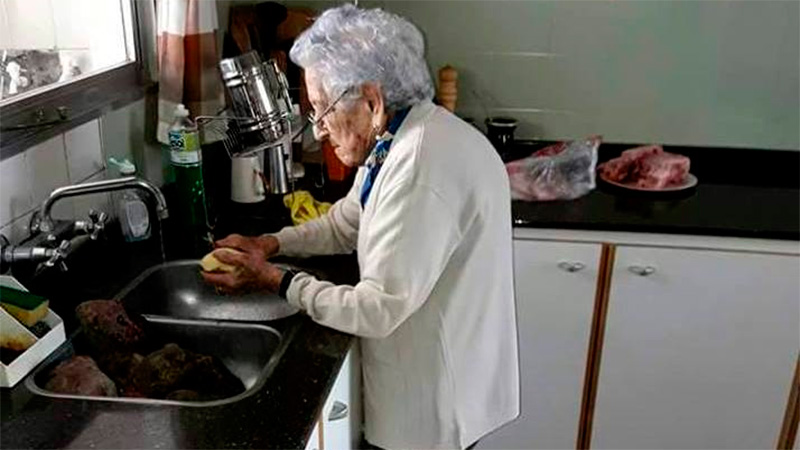 Doña Marciana cumplió 100 años