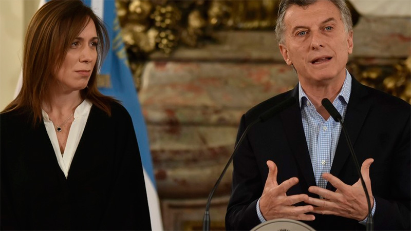 Macri respalda a Vidal por el Fondo del Conurbano.