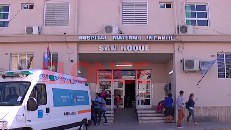 La menor continúa internada en el Hospital San Roque