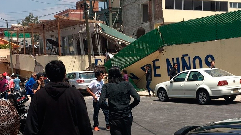 Terremoto en México: Murieron 21 niños al derrumbarse una escuela