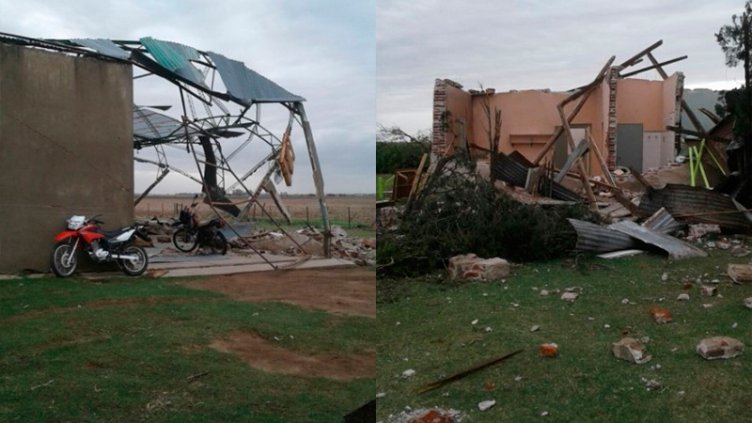 Impactantes imágenes tras tornado en Córdoba: