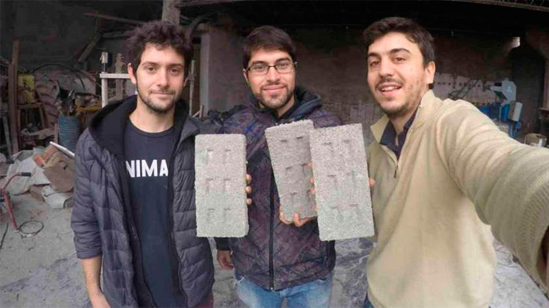 Fabi&aacute;n Saieg, Leandro Lima y Leandro Miguez son los fundadores de EcoInclusi&oacute;n.