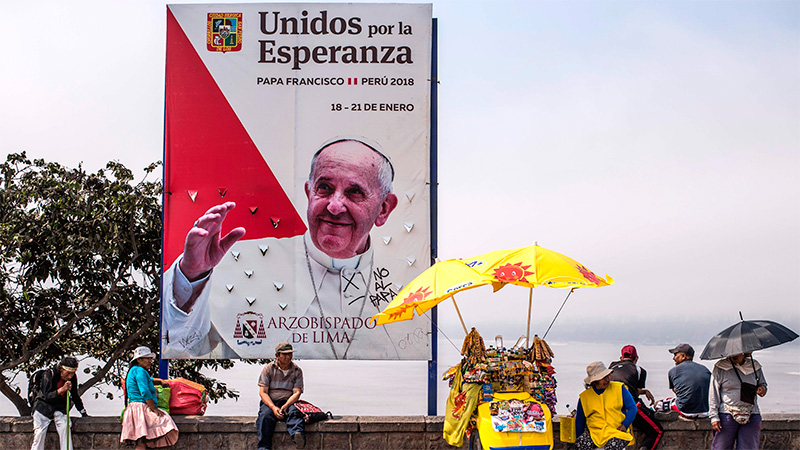 El Papa denunció uso de la violencia en nativos chilenos El Papa denunció uso de la violencia en nativos chilenos