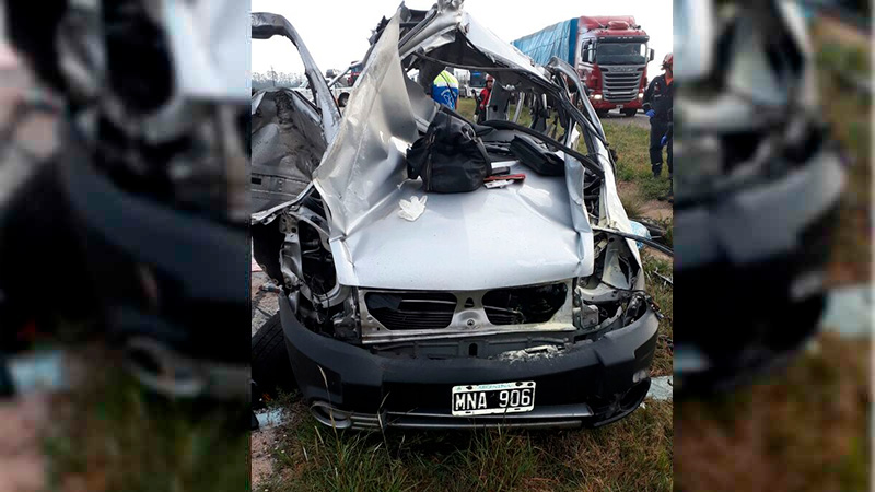 Tragedia sobre Autov&iacute;a Artigas: As&iacute; quedaron los veh&iacute;culos involucrados