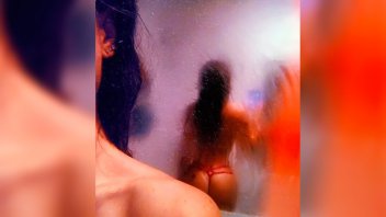 La nueva foto hot de Jimena Barón tras darse una ducha