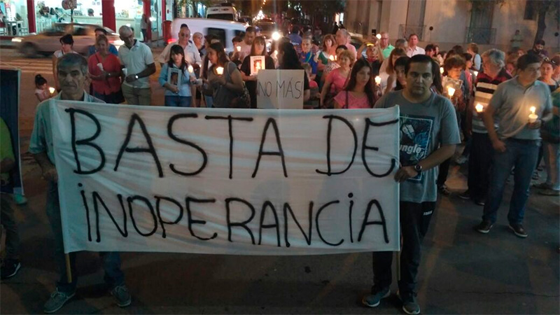 Vecinos de Gualeguaychú se movilizaron para reclamar por "salud digna"