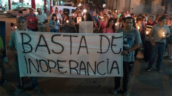 Vecinos de Gualeguaychú se movilizaron para reclamar por