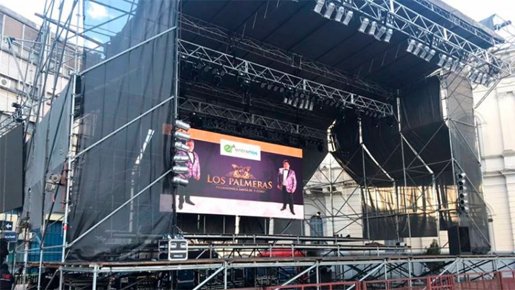 A la espera del show de Los Palmeras, cómo estará el tiempo este domingo