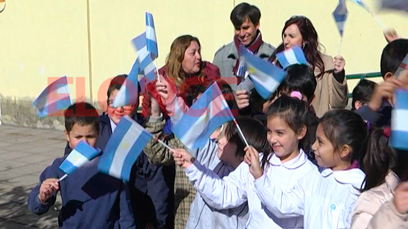 Alumnos de la escuela República de Chile
