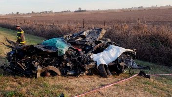 Un papá y sus dos hijas: Identificaron a las víctimas de tremendo accidente
