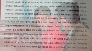 Celis desvinculó de la causa por narcotráfico a Varisco y a otros procesados
