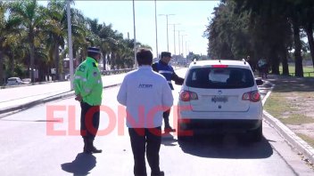 Fiscalizaron el pago del Impuesto Automotor en sorpresivo control sobre Ruta 11