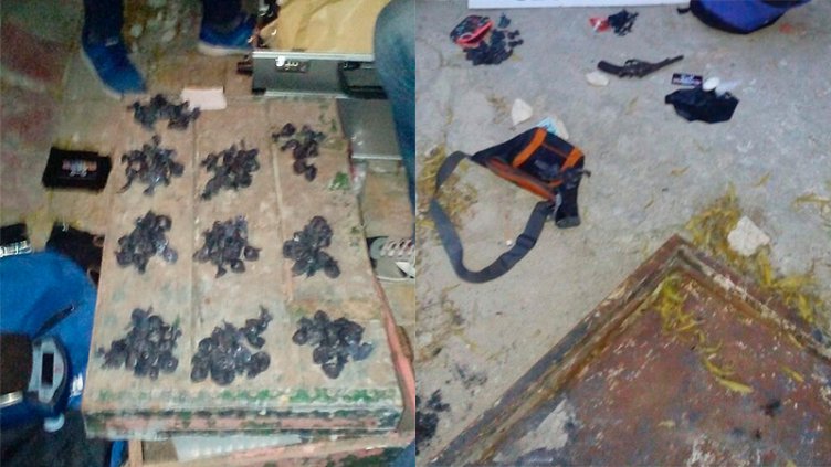 Incautaron droga, un arma y detuvieron a una persona en Paraná