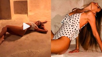 Fotos y videos: La sensual producción fotográfica de Pampita