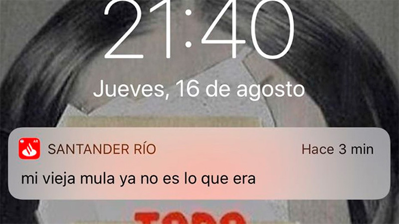 Un banco envió un mensaje por error y estallaron las redes