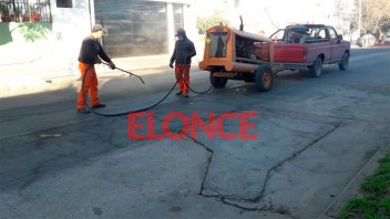 Obras en calles de Paraná y