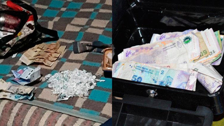 Incautaron más de 100 dosis de droga y dinero tras allanamiento en Paraná