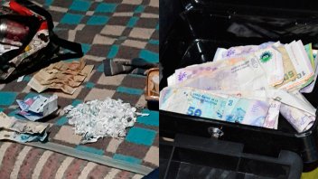 Incautaron más de 100 dosis de droga y dinero tras allanamiento en Paraná