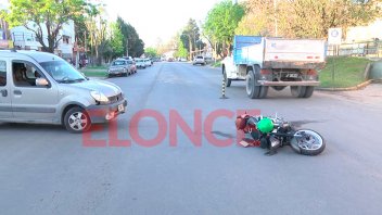 Maniobra imprudente generó un choque
