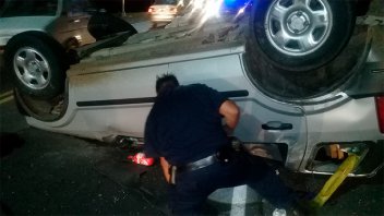 Confirmaron la identidad de mujer fallecida al volcar un vehículo