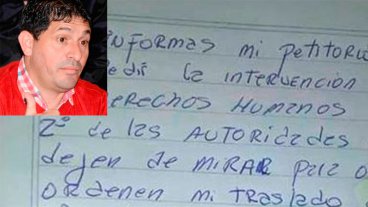 Daniel Celis inició huelga de hambre y pidió la intervención de Derechos Humanos