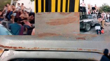 Denuncian que vándalos destruyeron camioneta a la salida de boliche en Paraná