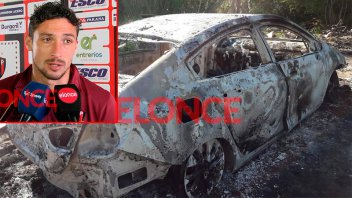 Confirmaron de dónde fue robado el auto de Lemos que luego apareció incendiado