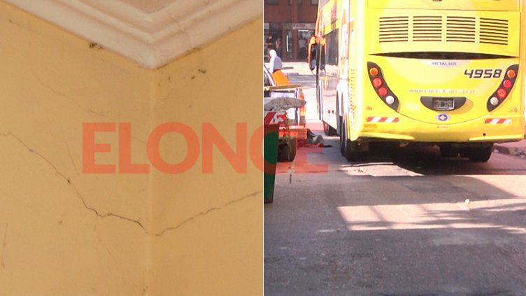 Vecinos de calle Alsina reclaman por rajaduras en sus viviendas