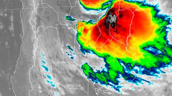 Entre Ríos en el ojo del temporal: Sigue en alerta por fuertes tormentas