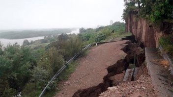 Imágenes: Después de las intensas lluvias así quedaron las barrancas en Diamante